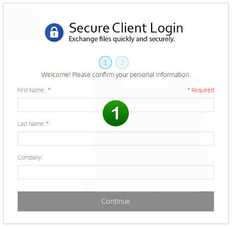 Secure Client Login Step - SBW Financial Services, Inc