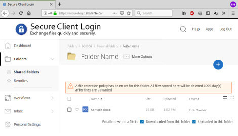 Folder Sharing and Login Process - SBW Financial Services, Inc